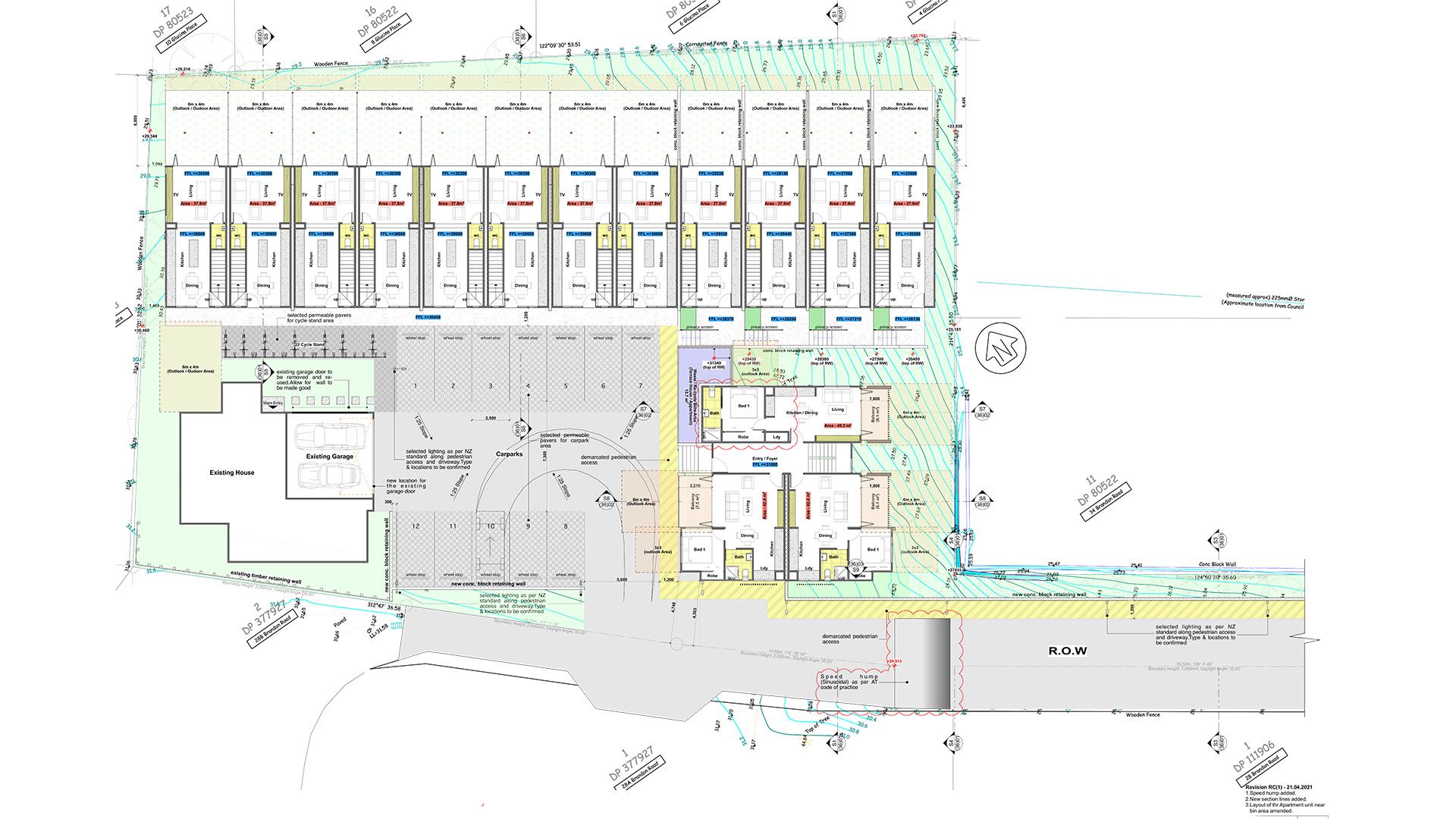 Brandon Road Approved Plans Whole Area