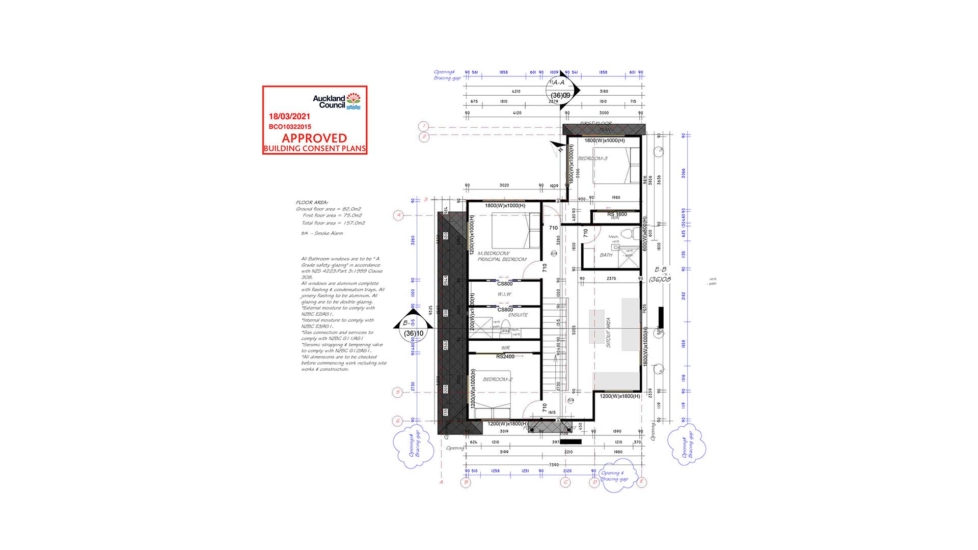 lot 5 1st floor plan 70 Connell